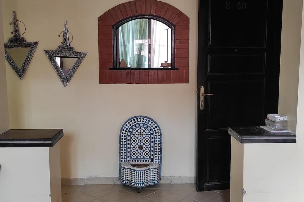 Charmant Appartement Dans Un Quartier Chic Et Calme Marrákes Kültér fotó